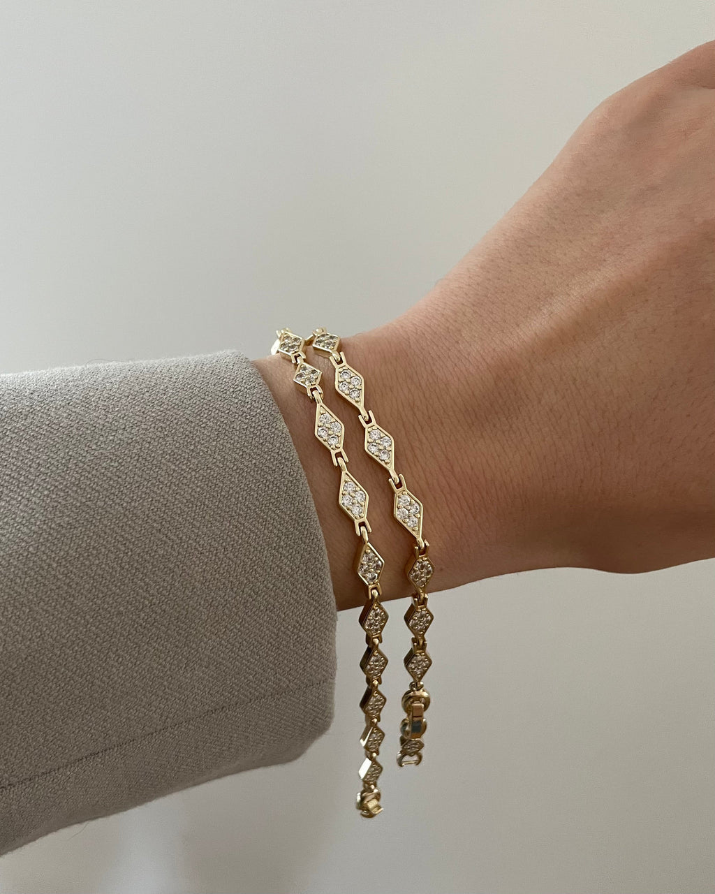 Armband VIP Triangle -14K vergoldet