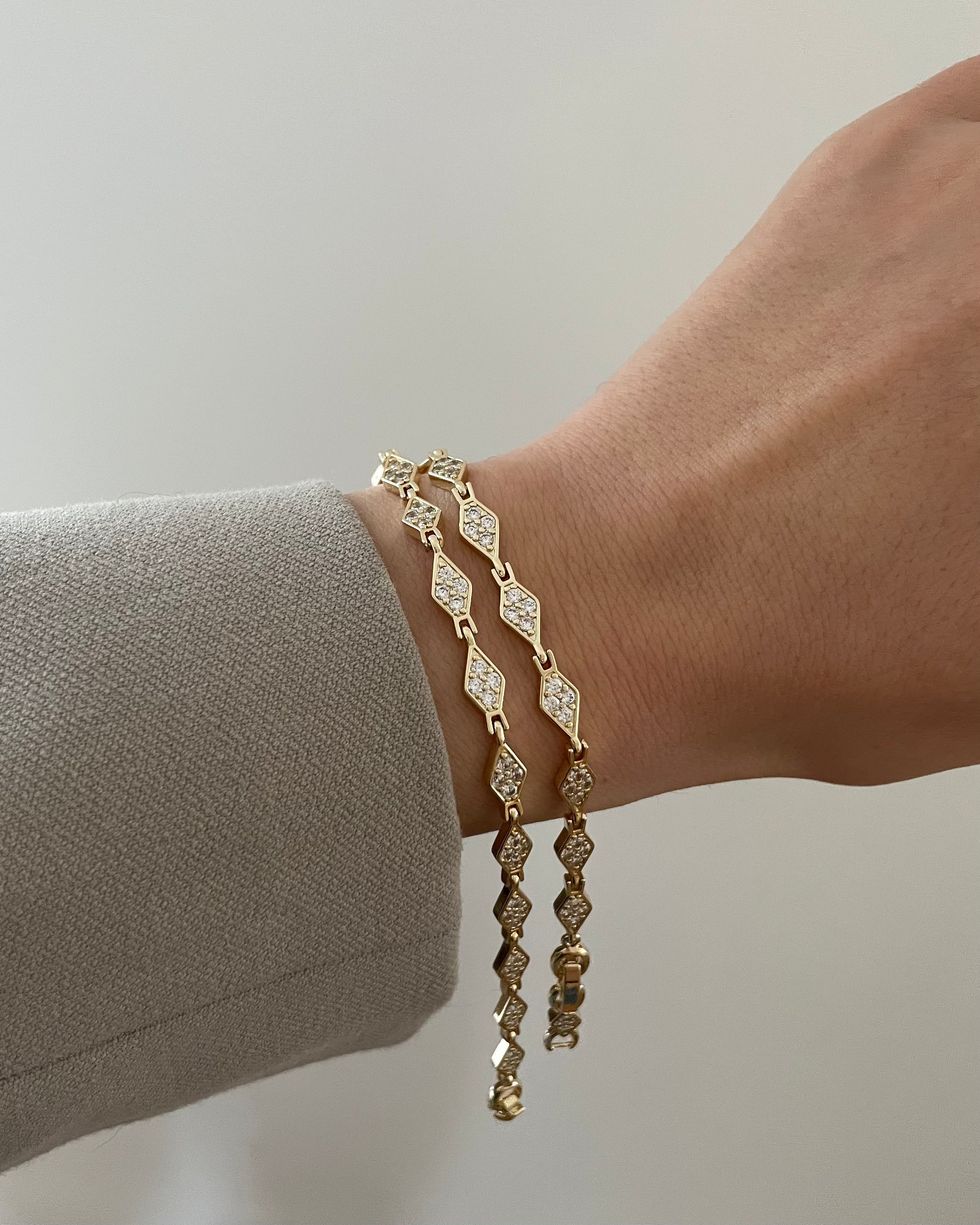 Armband VIP Triangle -14K vergoldet